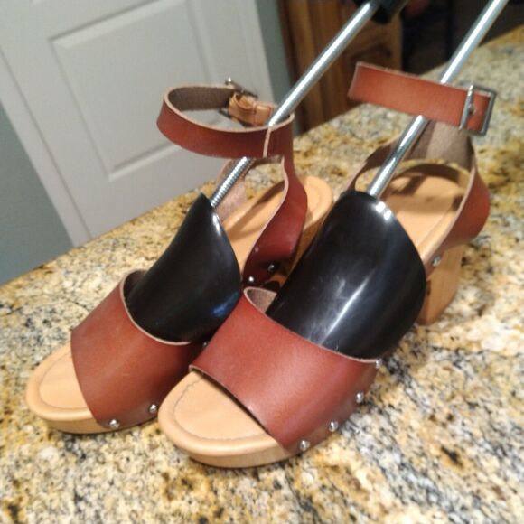 Dunes Sunny Leather Sandal Memory Foam Insole & LiteSole Women's Sz 7.5 - Picture 10 of 12